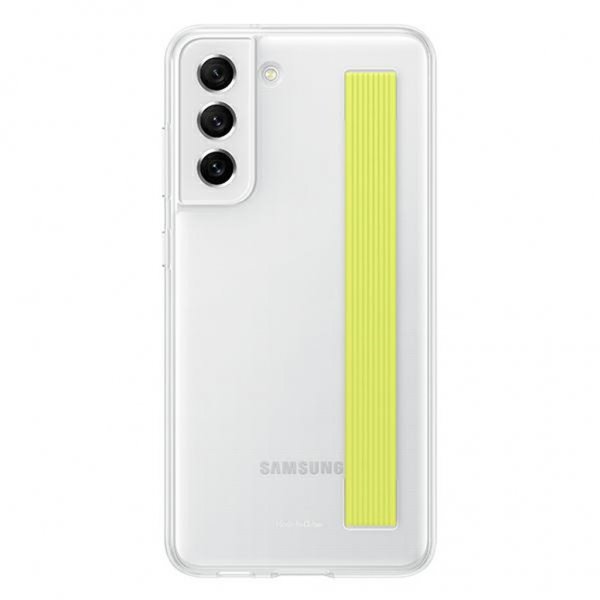 Samsung Original Galaxy S21 FE Deksel Slim Strap Cover Hvit