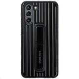 Samsung Original Galaxy S21 Plus Deksel Protective Standing Cover Svart