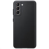 Samsung Original Galaxy S21 Deksel Leather Cover Svart
