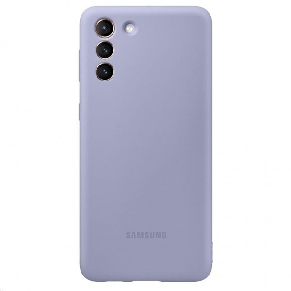 Samsung Original Galaxy S21 Deksel Silicone Cover Violet
