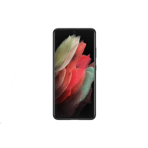 Samsung Original Galaxy S21 Ultra Deksel Leather Cover Svart