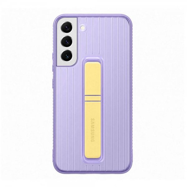 Samsung Original Galaxy S22 Plus Deksel Protective Standing Cover Lavender