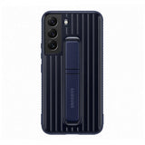 Samsung Original Galaxy S22 Plus Deksel Protective Standing Cover Navy