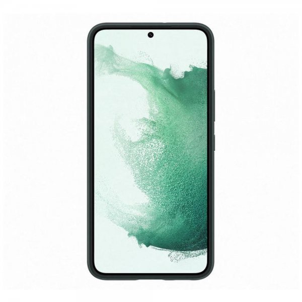 Samsung Original Galaxy S22 Plus Deksel Silicone Cover Dark Green
