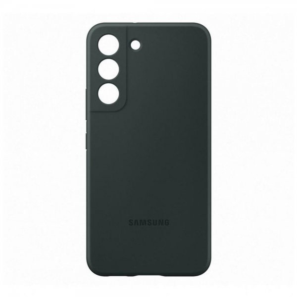 Samsung Original Galaxy S22 Deksel Silicone Cover Dark Green