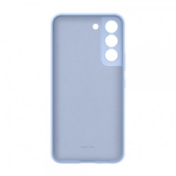 Samsung Original Galaxy S22 Deksel Silicone Cover Sky Blue