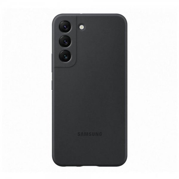 Samsung Original Galaxy S22 Deksel Silicone Cover Svart