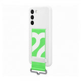 Samsung Original Galaxy S22 Plus Deksel Silicone Cover with Strap Navy