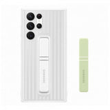 Samsung Original Galaxy S22 Ultra Deksel Protective Standing Cover Hvit