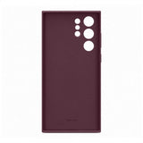Samsung Original Galaxy S22 Ultra Deksel Silicone Cover Burgundy