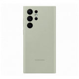 Samsung Original Galaxy S22 Ultra Deksel Silicone Cover Olive Green
