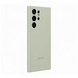 Samsung Original Galaxy S22 Ultra Deksel Silicone Cover Olive Green