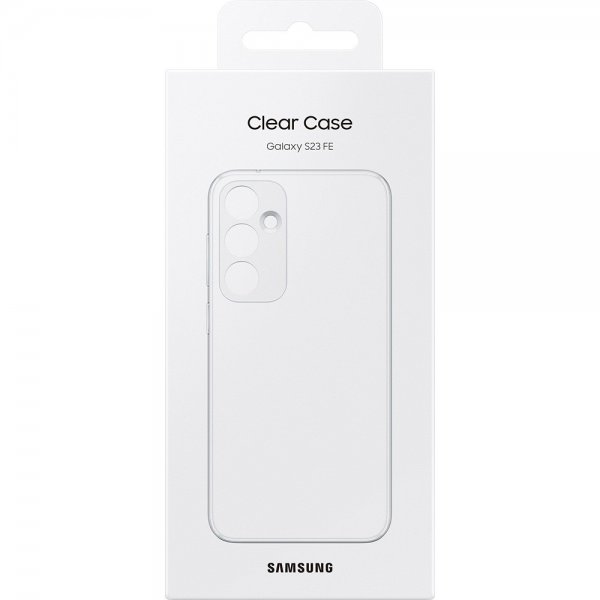 Samsung Original Galaxy S23 FE Deksel Clear Case Transparent