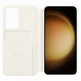Samsung Original Galaxy S23 Plus Etui Smart View Wallet Case Cream