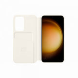 Samsung Original Galaxy S23 Plus Etui Smart View Wallet Case Cream