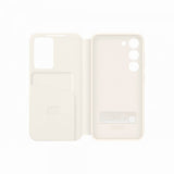 Samsung Original Galaxy S23 Etui Smart View Wallet Case Cream