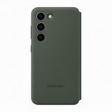 Samsung Original Galaxy S23 Etui Smart View Wallet Case Khaki