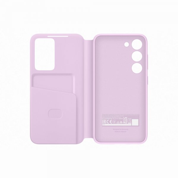 Samsung Original Galaxy S23 Etui Smart View Wallet Case Lavender