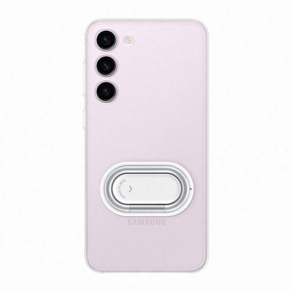 Samsung Original Galaxy S23 Plus Deksel Clear Gadget Case Transparent