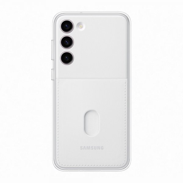 Samsung Original Galaxy S23 Plus Deksel Frame Case Hvit
