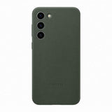 Samsung Original Galaxy S23 Plus Deksel Leather Cover Grønn