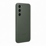 Samsung Original Galaxy S23 Plus Deksel Leather Cover Grønn