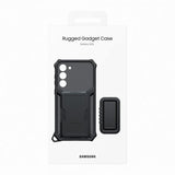 Samsung Original Galaxy S23 Plus Deksel Rugged Gadget Case Svart