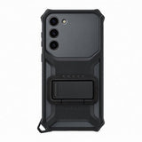 Samsung Original Galaxy S23 Plus Deksel Rugged Gadget Case Svart