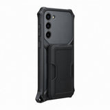 Samsung Original Galaxy S23 Plus Deksel Rugged Gadget Case Svart