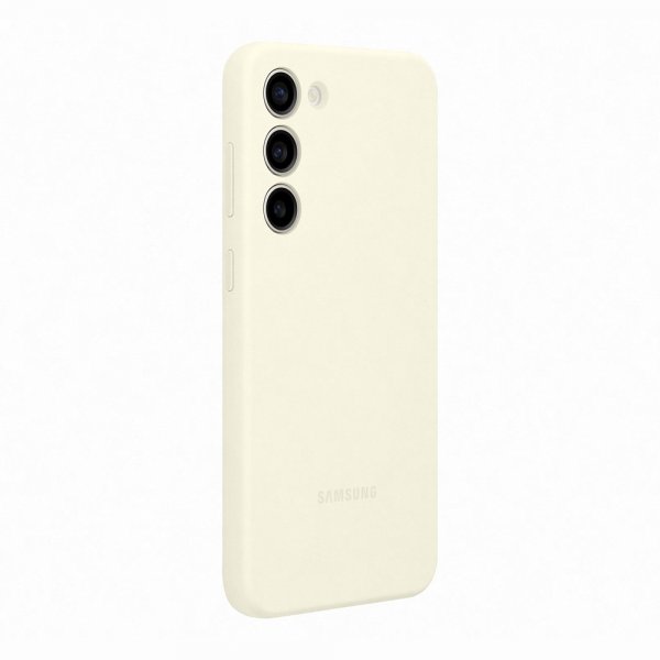 Samsung Original Galaxy S23 Plus Deksel Silicone Cover Cotton