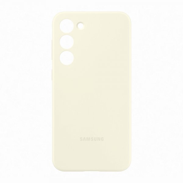 Samsung Original Galaxy S23 Plus Deksel Silicone Cover Cotton