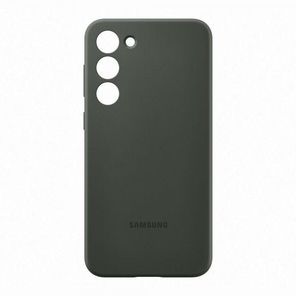 Samsung Original Galaxy S23 Plus Deksel Silicone Case Khaki
