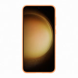 Samsung Original Galaxy S23 Plus Deksel Silicone Cover Oransje