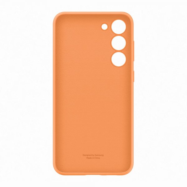 Samsung Original Galaxy S23 Plus Deksel Silicone Cover Oransje