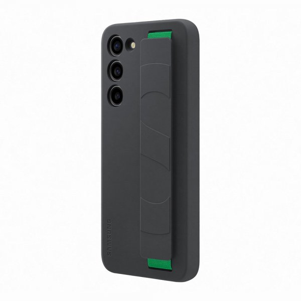 Samsung Original Galaxy S23 Plus Deksel Silicone Grip Case Svart