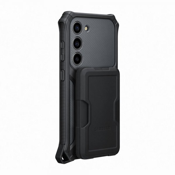 Samsung Original Galaxy S23 Deksel Rugged Gadget Case Svart