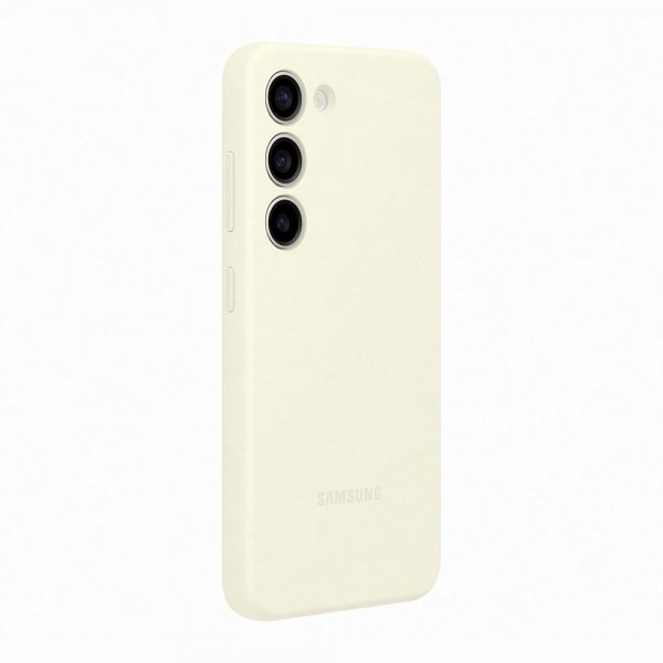 Samsung Original Galaxy S23 Deksel Silicone Cover Cotton