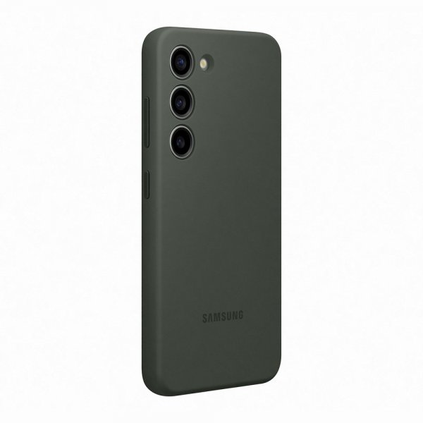 Samsung Original Galaxy S23 Deksel Silicone Case Khaki