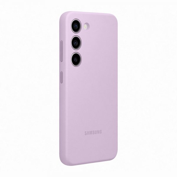 Samsung Original Galaxy S23 Deksel Silicone Case Lavender