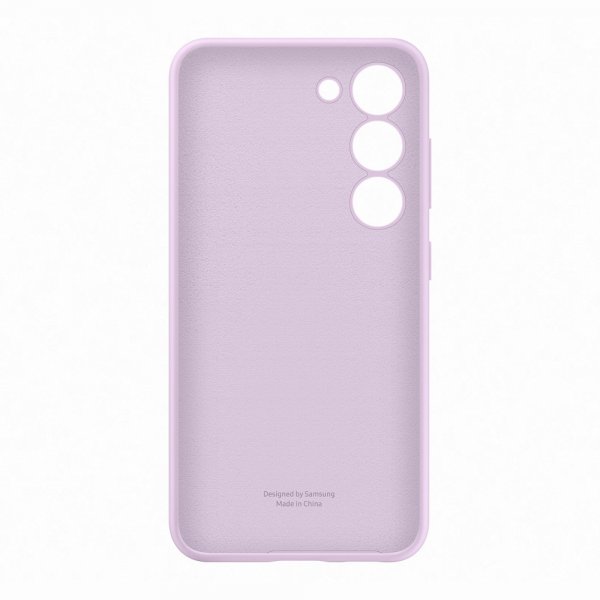 Samsung Original Galaxy S23 Deksel Silicone Case Lavender
