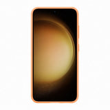 Samsung Original Galaxy S23 Deksel Silicone Case Oransje