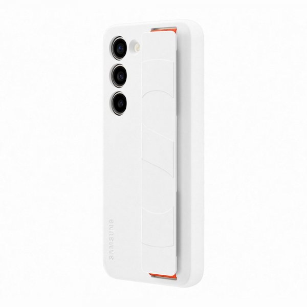 Samsung Original Galaxy S23 Deksel Silicone Grip Case Hvit