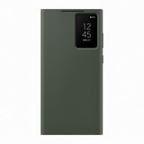 Samsung Original Galaxy S23 Ultra Etui Smart View Wallet Case Khaki