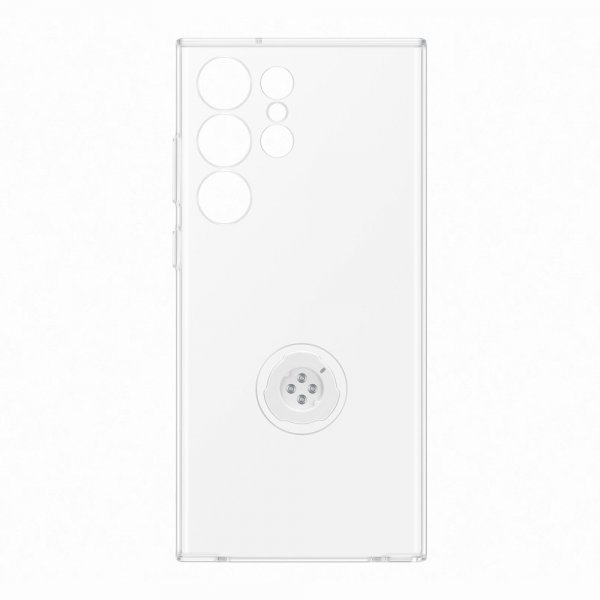 Samsung Original Galaxy S23 Ultra Deksel Clear Gadget Case Transparent