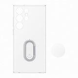 Samsung Original Galaxy S23 Ultra Deksel Clear Gadget Case Transparent