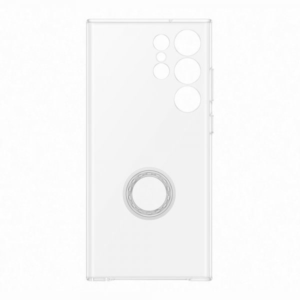 Samsung Original Galaxy S23 Ultra Deksel Clear Gadget Case Transparent