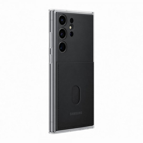 Samsung Original Galaxy S23 Ultra Deksel Frame Case Svart