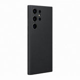 Samsung Original Galaxy S23 Ultra Deksel Leather Cover Svart