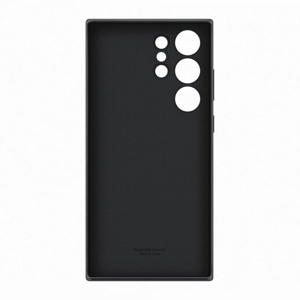 Samsung Original Galaxy S23 Ultra Deksel Leather Cover Svart
