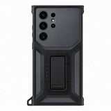 Samsung Original Galaxy S23 Ultra Deksel Rugged Gadget Case Svart